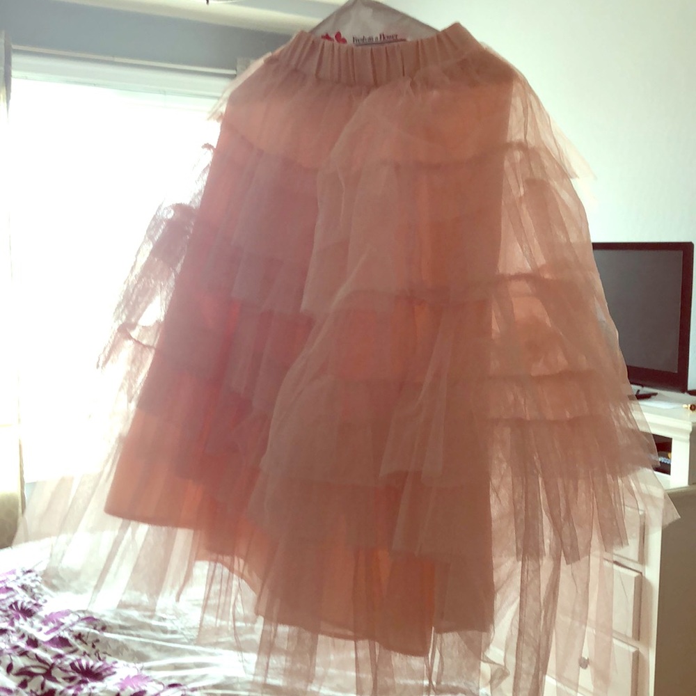 Pink Tulle Skirt- brand new with tags